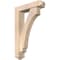 Ekena Millwork Imperial Arts and Crafts Smooth Bracket w/ Offset Brace, Douglas Fir, 5 1/2"W x 22"D x 34"H BKT0604X22X34IMP03SDF - alternate 1